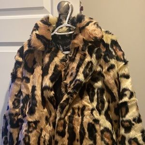 Faux Fur Coat